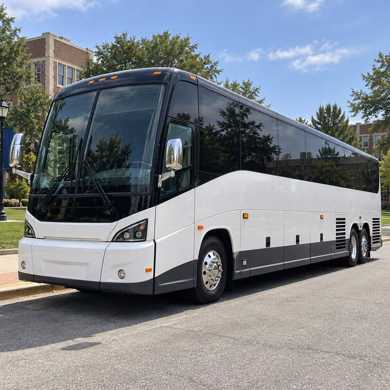 charter bus rentals for nova southeastern university and davie s academic corporate corridor